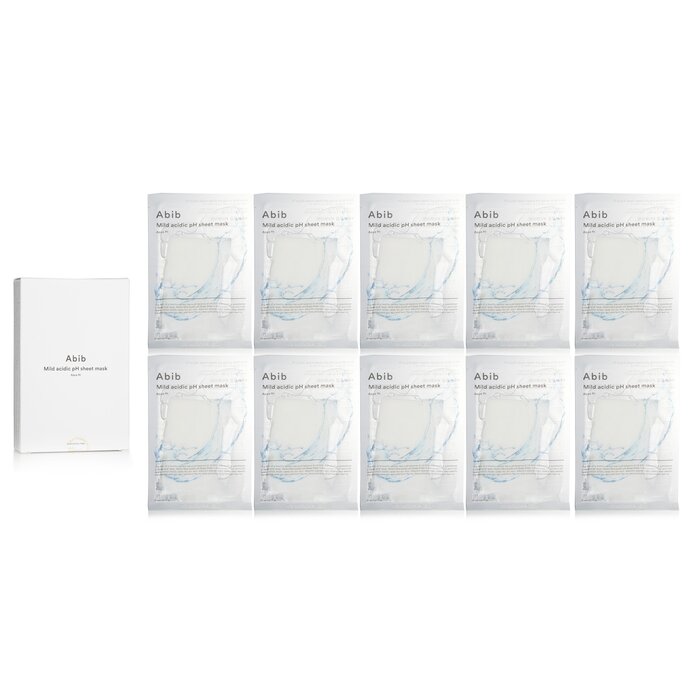 Mild Acidic Ph Sheet Mask - Aqua Fit - 30mlx10pcs