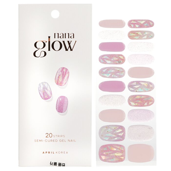 Nanaglow Nail Sticker - # Gn04 - 20pcs