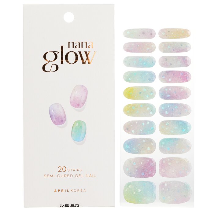 Nanaglow Nail Sticker - # Gn05 - 20pcs