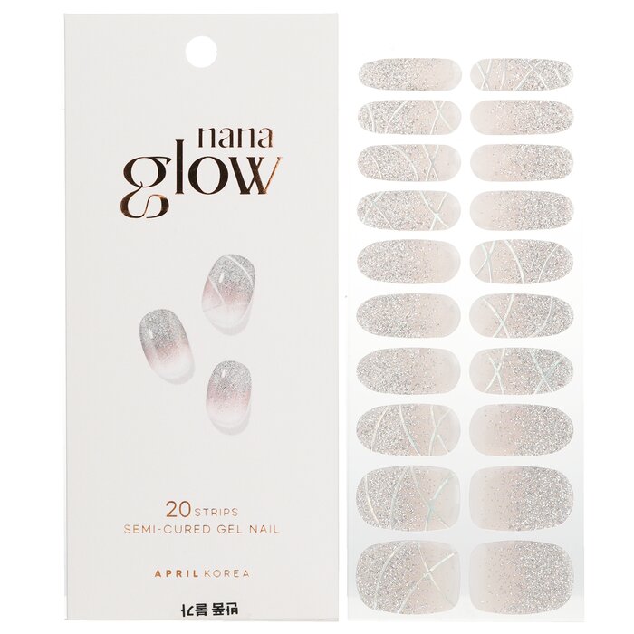 Nanaglow Nail Sticker - # Gn18 - 20pcs