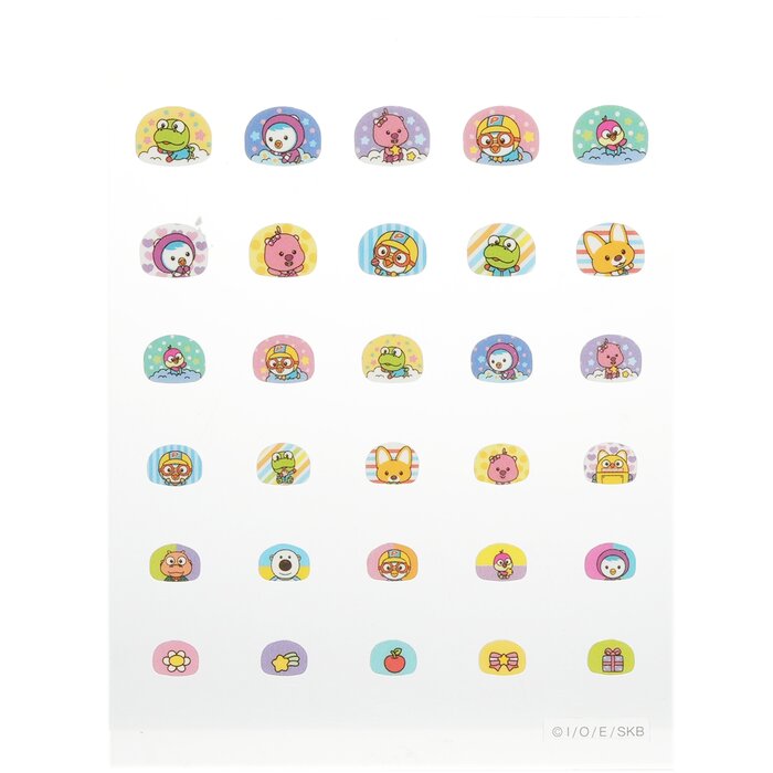 Pororo Nail Sticker - # Pr 02 - 1pack