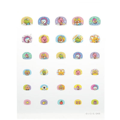 Pororo Nail Sticker - # Pr 02 - 1pack