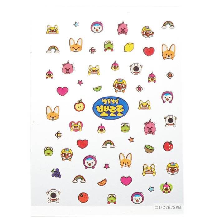 Pororo Nail Sticker - # Pr 06 - 1pack