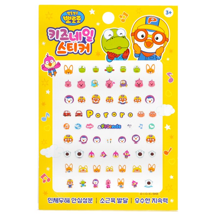 Pororo Nail Sticker - # Pr 10 - 1pack