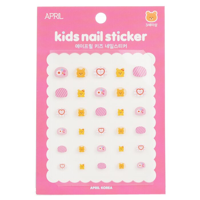 April Kids Nail Sticker - # A012k - 1pack