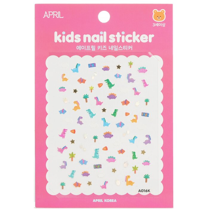 April Kids Nail Sticker - # A016k - 1pack