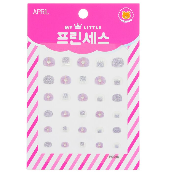 Princess Kids Nail Sticker - # P001k - 1pack