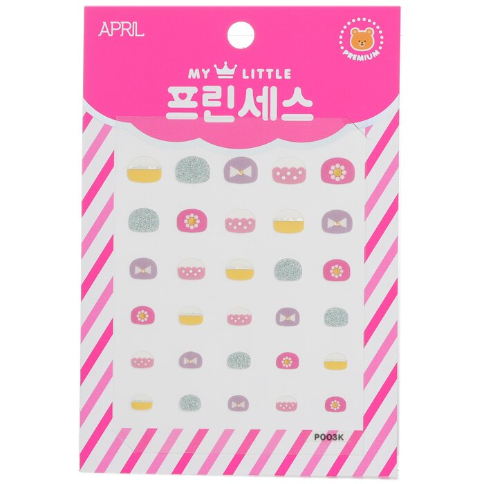 Princess Kids Nail Sticker - # P003k - 1pack