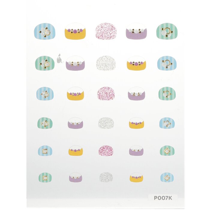 Princess Kids Nail Sticker - # P007k - 1pack