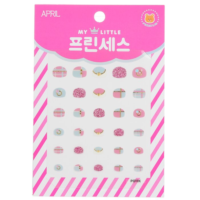 Princess Kids Nail Sticker - # P011k - 1pack