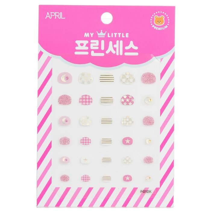 Princess Kids Nail Sticker - # P012k - 1pack