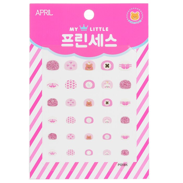 Princess Kids Nail Sticker - # P015k - 1pack