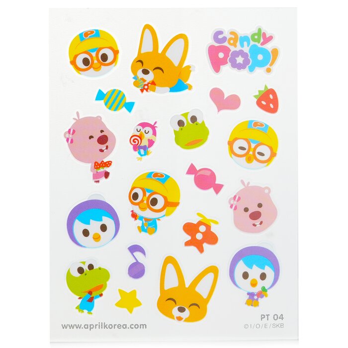 Pororo Body Sticker - # Pt04 - 1pc