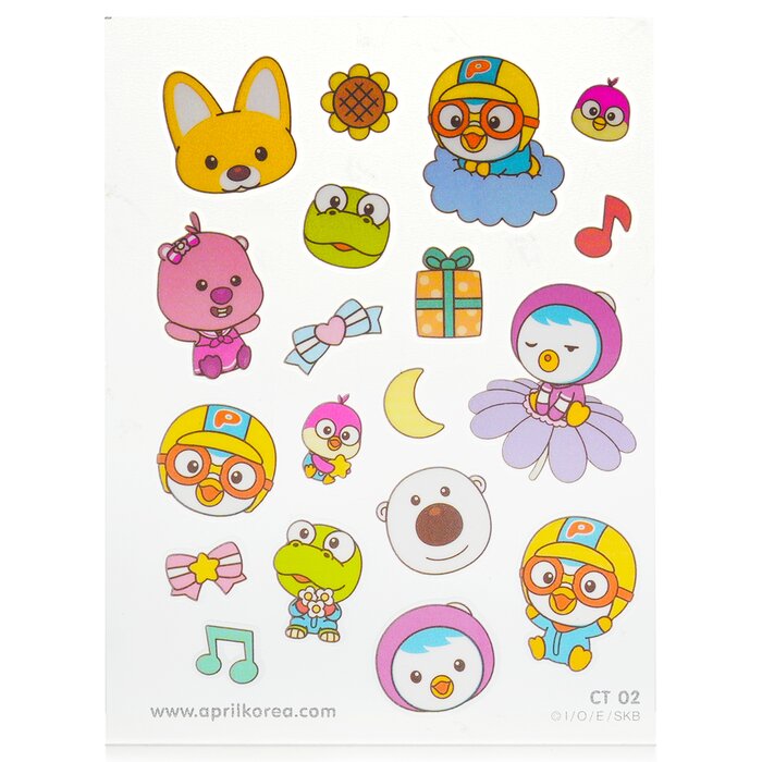 Pororo Body Sticker - # Ct02 - 1pc