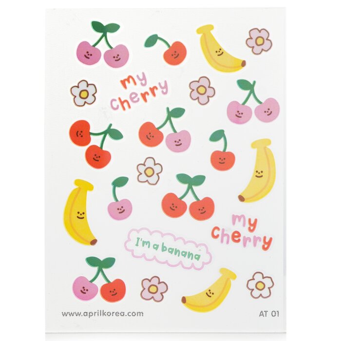 April Body Sticker - # At 01 - 1pc