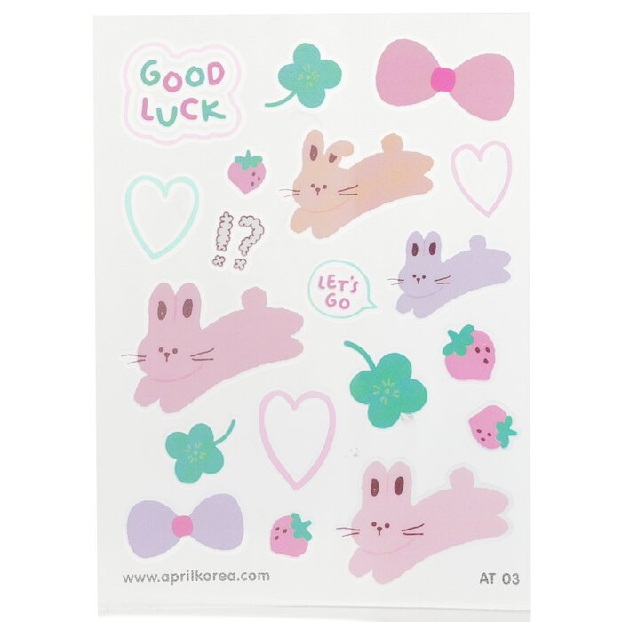 April Body Sticker - # At 03 - 1pc