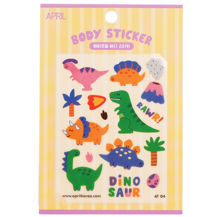 April Body Sticker - # At 04 - 1pc