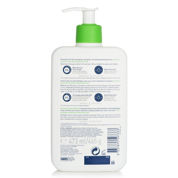 Hydrating Cleanser For Normal To Dry Skin - 473ml/16oz