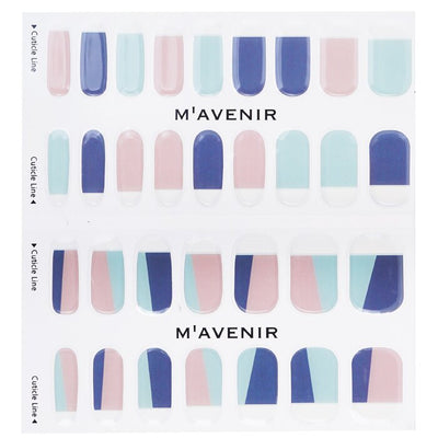 Nail Sticker (assorted Colour) - # French Pastel Nail - 32pcs