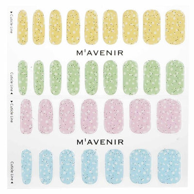 Nail Sticker (assorted Colour) - # Pastel Cereal Nail - 32pcs