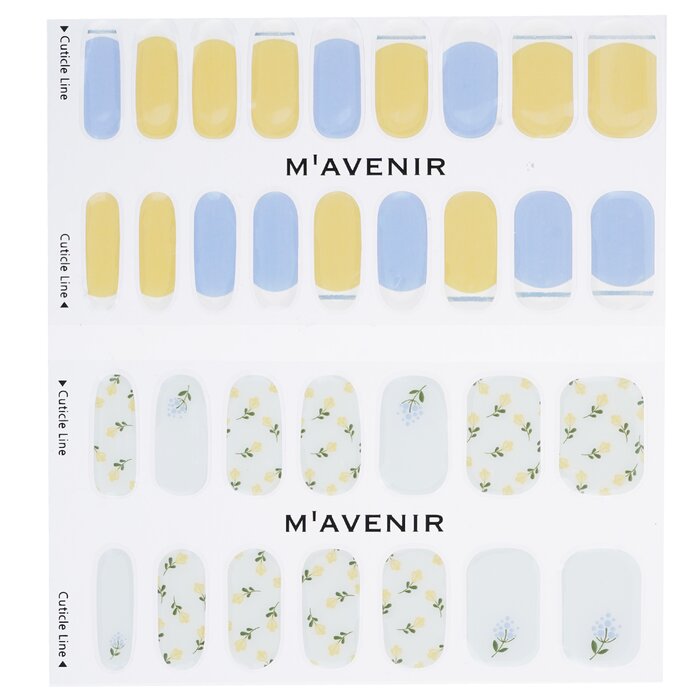 Nail Sticker (patterned) - # Spring Floral Nail - 32pcs