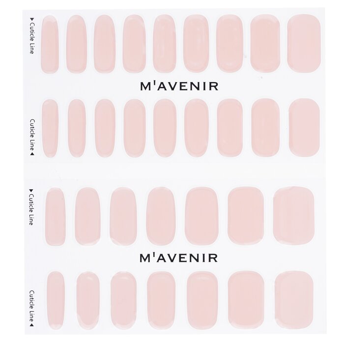 Nail Sticker (pink) - # Classic Syrup Pink Nail - 32pcs