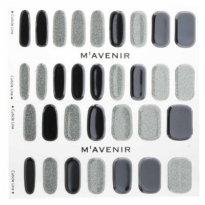 Nail Sticker (assorted Colour) - # Orora With Black Nail - 32pcs