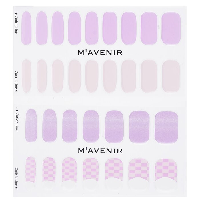 Nail Sticker (purple) - # Beyond Nail - 32pcs