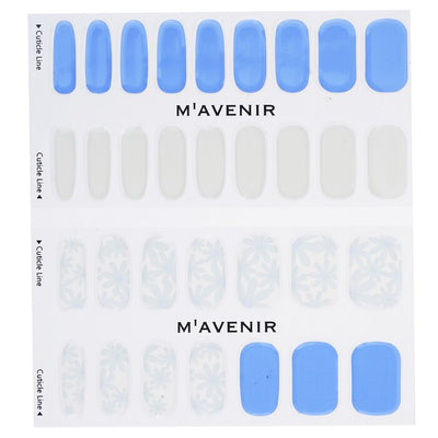Nail Sticker (assorted Colour) - # My Blooming Nail - 32pcs