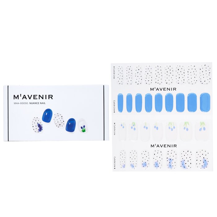 Nail Sticker (assorted Colour) - # Nuance Nail - 32pcs