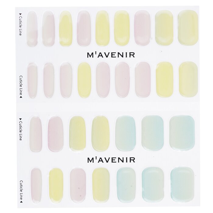 Nail Sticker (assorted Colour) - # Lollipops Nail - 32pcs