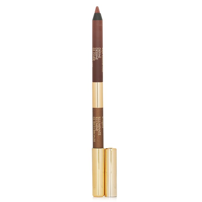 Smoke And Brighten Kajal Eyeliner Duo - # Dark Chocolate / Rich Bronze - 0.5g/0.02oz