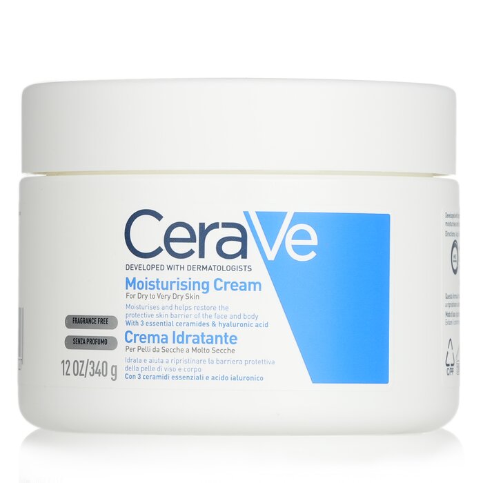 Moisturising Cream For Dry To Very Dry Skin - 340g/12oz