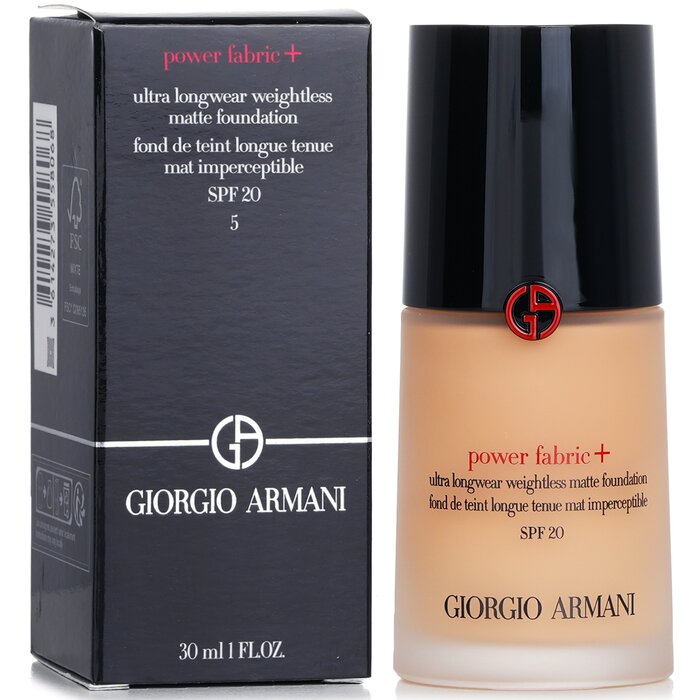 Power Fabric+ Ultra Longwear Weightless Matte Foundation Spf 20 - # 5 - 30ml/1oz