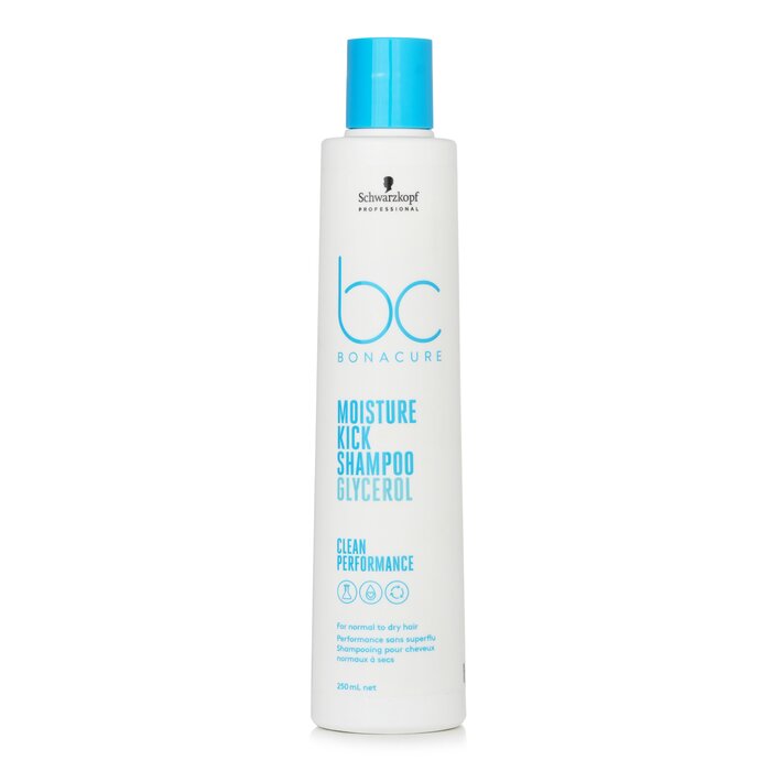 Bc Moisture Kick Shampoo Glycerol (for Normal To Dry Hair) - 250ml/8.45oz