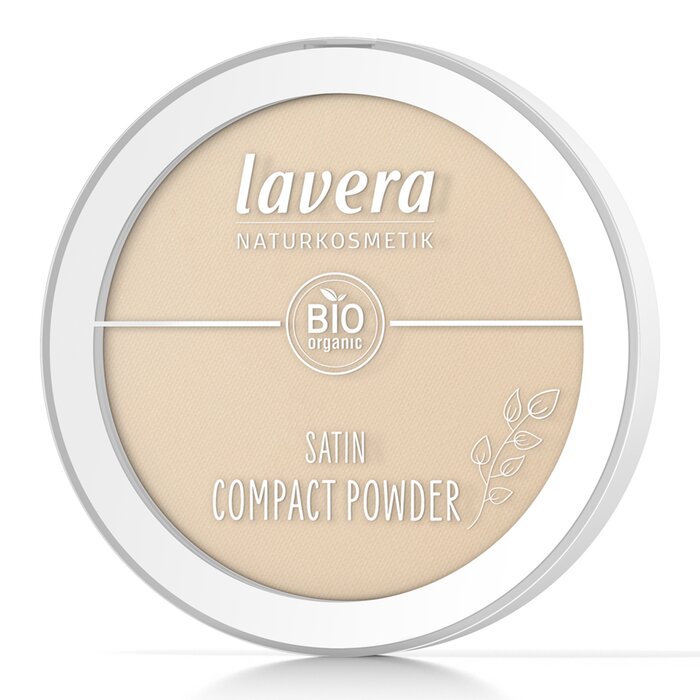 Satin Compact Powder - 02 Medium - 14g