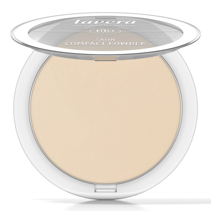 Satin Compact Powder - 02 Medium - 14g