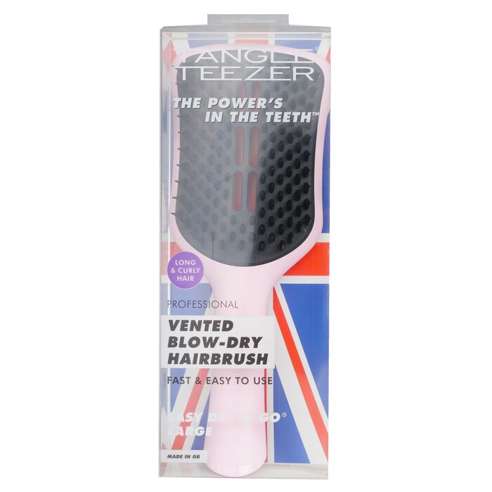 Professional Vented Blow-dry Hair Brush (large Size) - # Dus Pink - 1pc