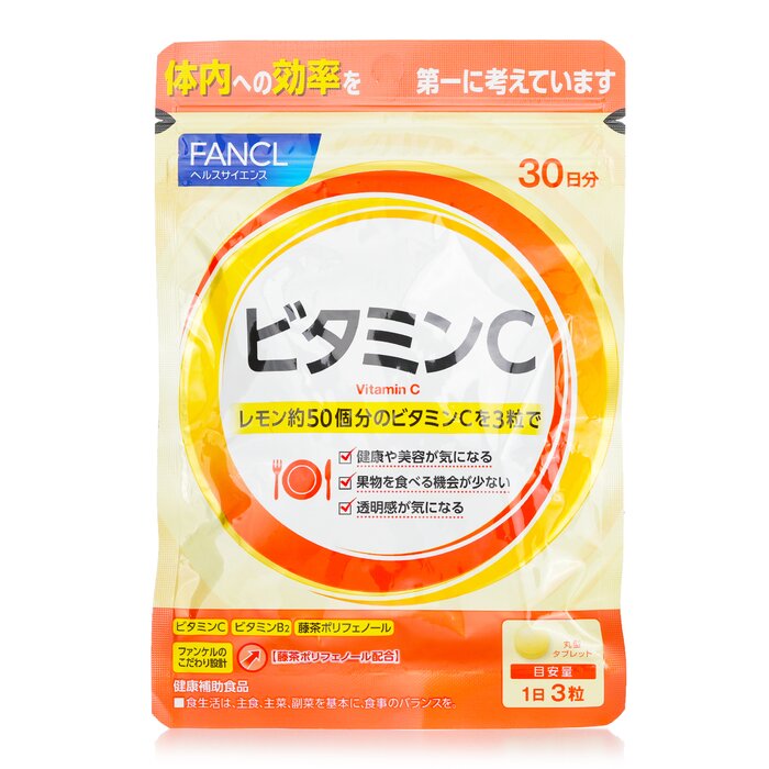 Fancl - Vitamin C 90 Tablets (30 Days) [parallel Iimport] - 90capsules