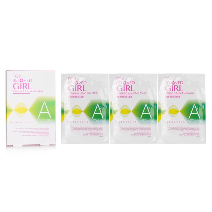 For Beloved Girl Vitamin A Cloud-silk Mask - 3sheets