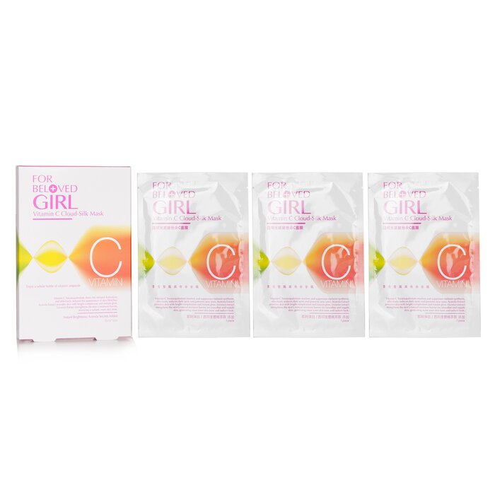 For Beloved Girl Vitamin C Cloud-silk Mask - 3sheets