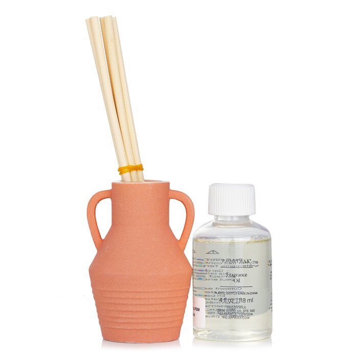 Santorini Reed Diffuser - Raw Clay & Pear - 118ml/4oz