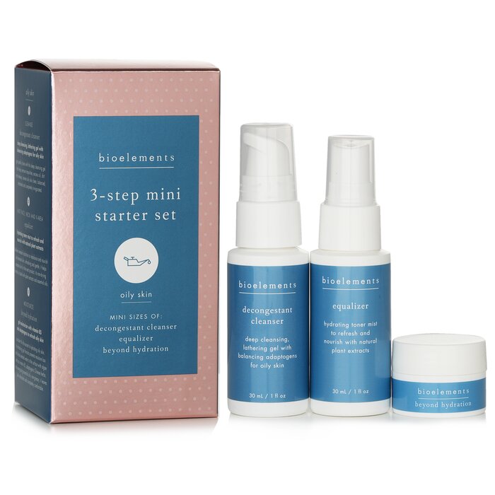 3-step Mini Starter For Oily Skin Set - 3pcs