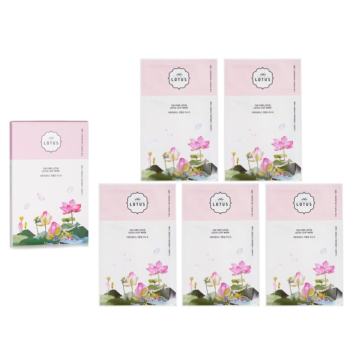 Lotus Leaf Mask - Wrinkle Treatment - 5pcs