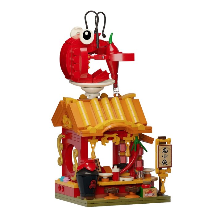 Food Street Series - Crayfish Shop - 26.5*20*6cm