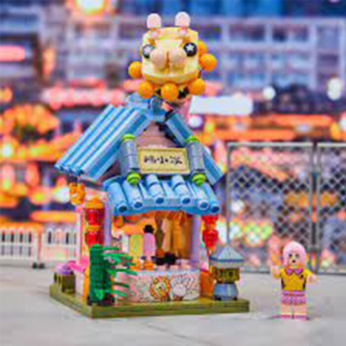 Food Street Series - Classical Ice Cream Shop - 26.5*20*6cm