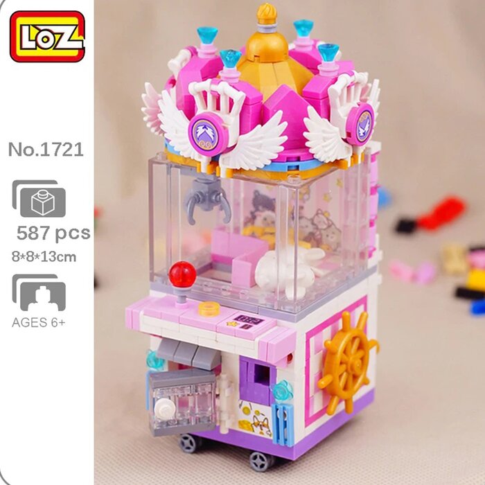 Loz Dream Amusement Park Series - Claw Machine - 13.5 x 18 x 8cm