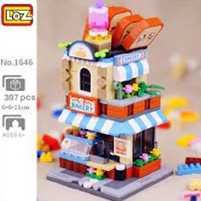 Loz Street Series - Bakery Shop - 19.5x16.5x4.5cm