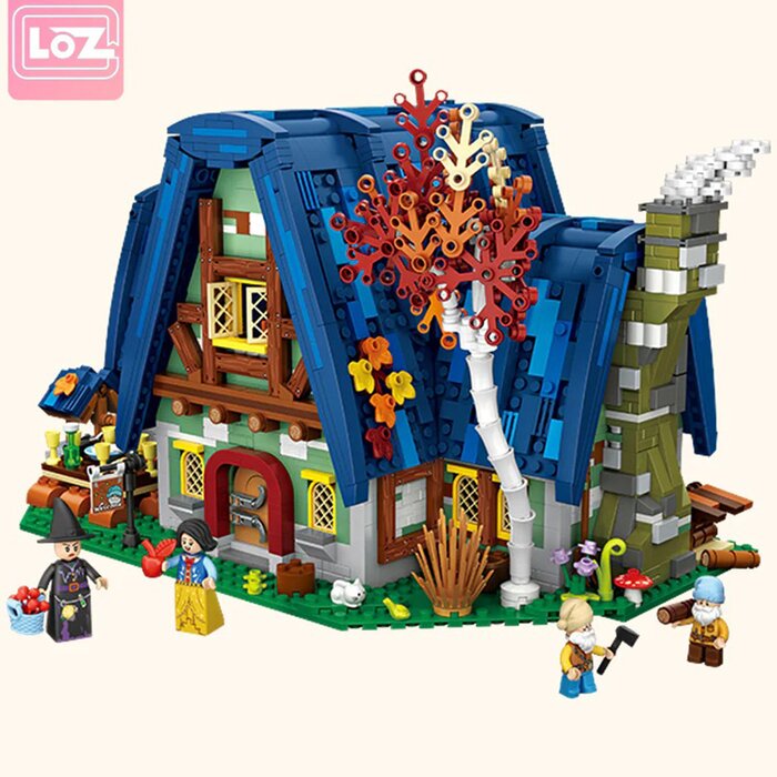 Loz Mini Blocks - Elf House - 40 x 28 x 9cm