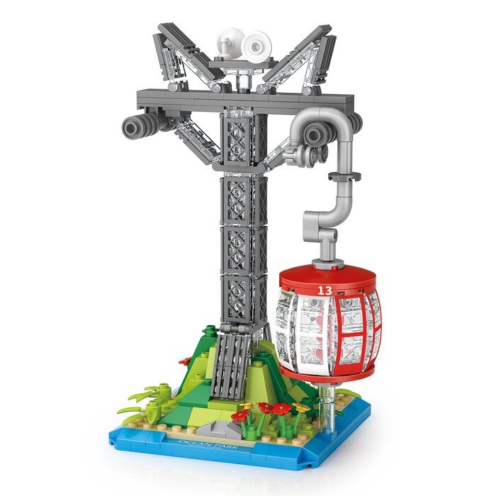 Loz Creator - Ocean Park Cable Car - 20 x 15 x 8cm